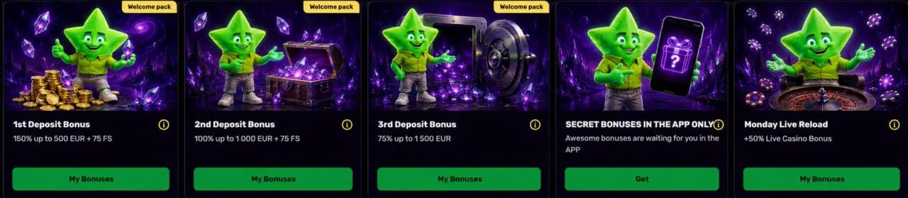 luckyboom casino welcome bonus